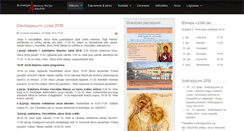 Desktop Screenshot of jelgavaskatedrale.lv